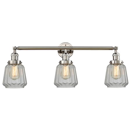 Innovations Lighting 3 Light Bathroom Fixture 205-PN-S-G142